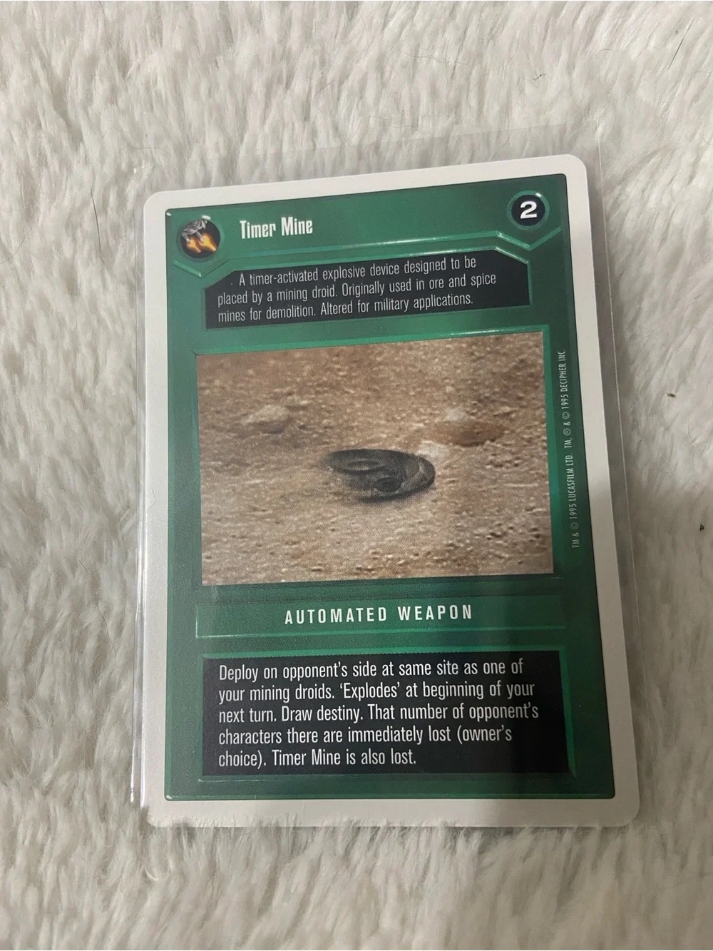 Timer Mine Automated Weapon Reptile Pet Accessory - Green